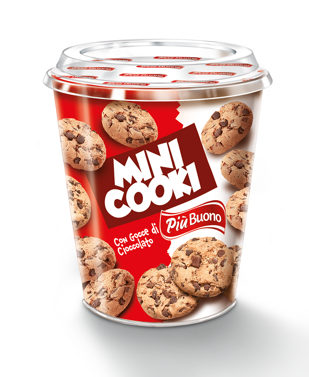 Mini Cooki MINI COOKI CON GOCCE DI CIOCCOLATO – PIUBUONO