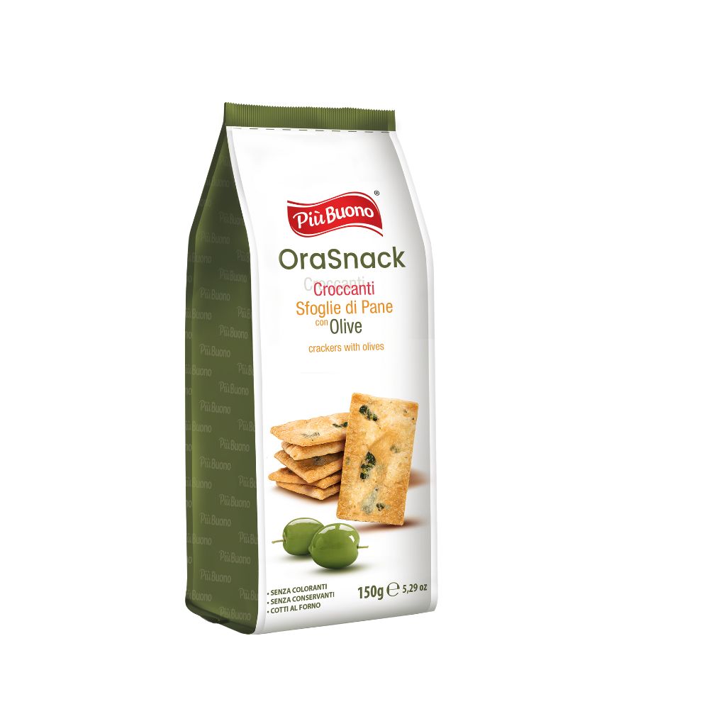 SFOGLIE DI PANE ORASNACK CON OLIVE